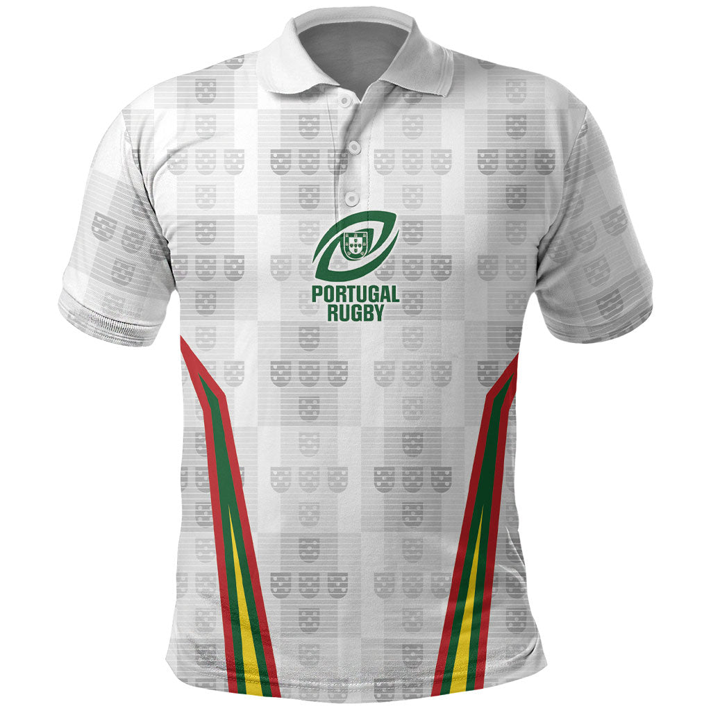 2026 Rugby Nations Series Custom Portugal Polo Shirt Atlantic XV Pride