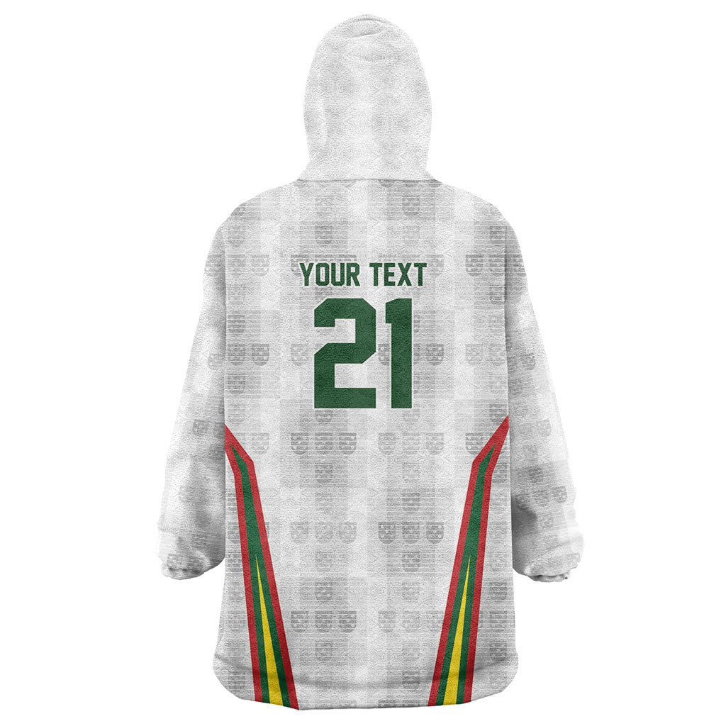 2026 Rugby Nations Series Custom Portugal Wearable Blanket Hoodie Atlantic XV Pride