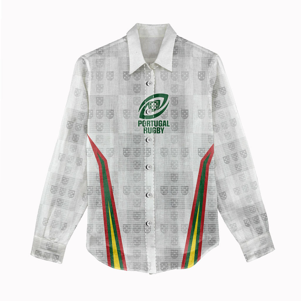 2026 Rugby Nations Series Custom Portugal Women Casual Shirt Atlantic XV Pride