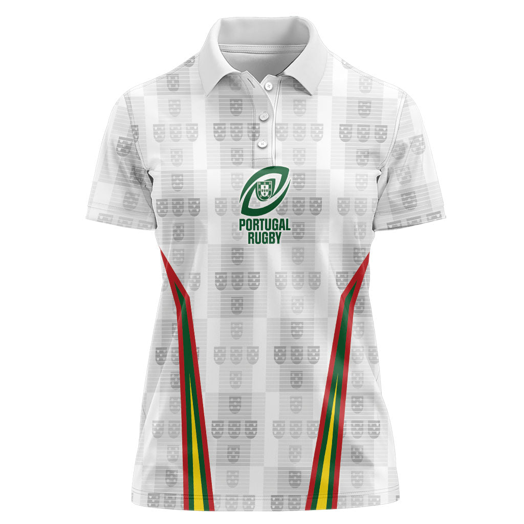 2026 Rugby Nations Series Custom Portugal Women Polo Shirt Atlantic XV Pride