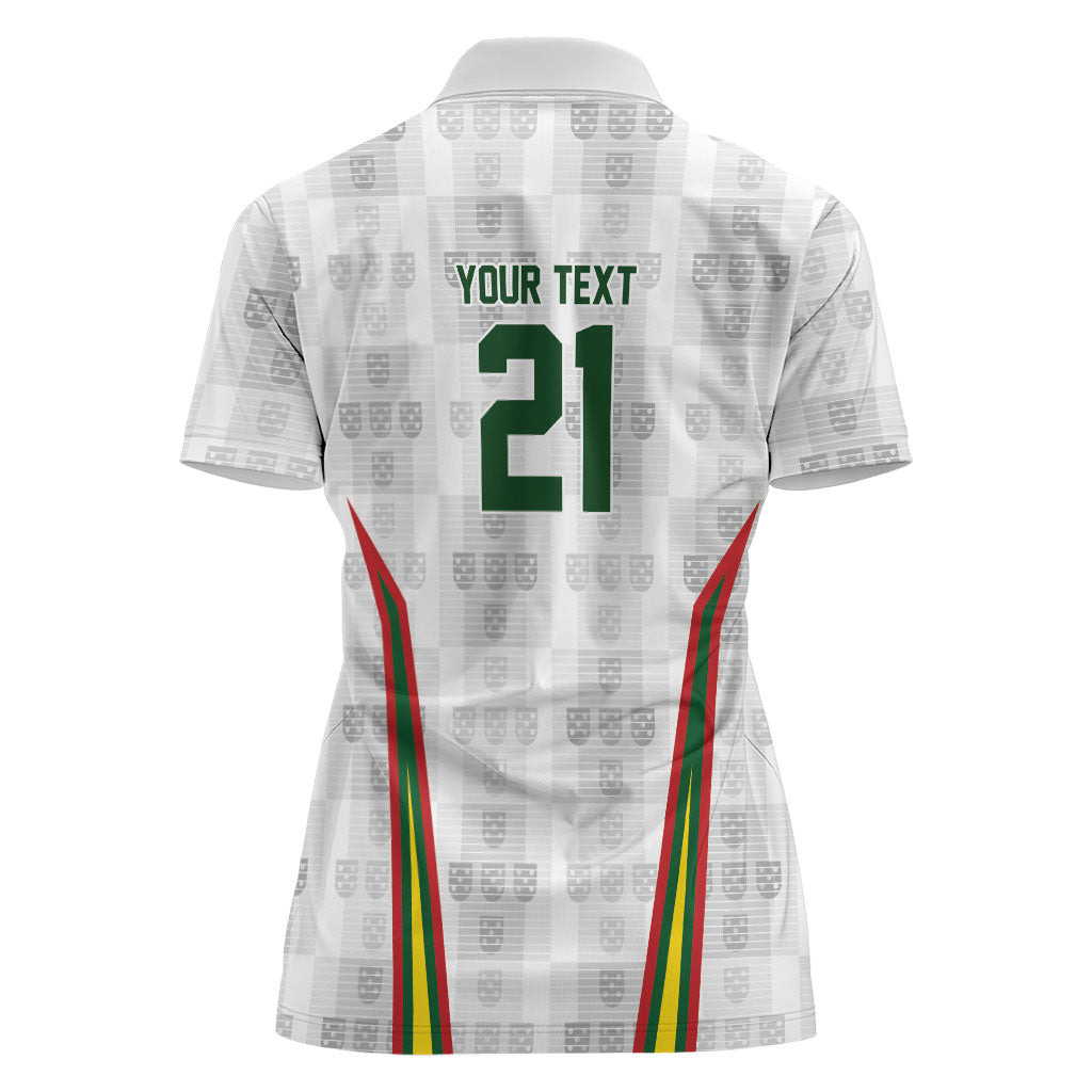 2026 Rugby Nations Series Custom Portugal Women Polo Shirt Atlantic XV Pride