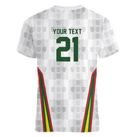 2026 Rugby Nations Series Custom Portugal Women V-Neck T-Shirt Atlantic XV Pride