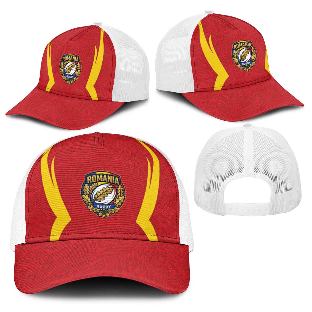 2026 Rugby Nations Series Romania Baseball Net Cap Stejarii Oaks Carpathian Pattern