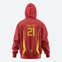 2026 Rugby Nations Series Custom Romania Hoodie Stejarii Oaks Carpathian Pattern