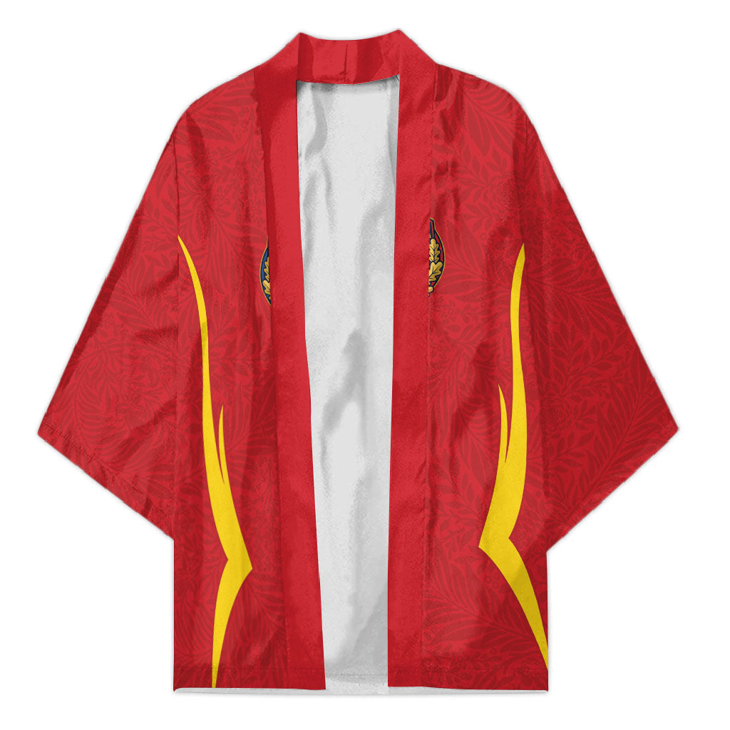 2026 Rugby Nations Series Custom Romania Kimono Stejarii Oaks Carpathian Pattern
