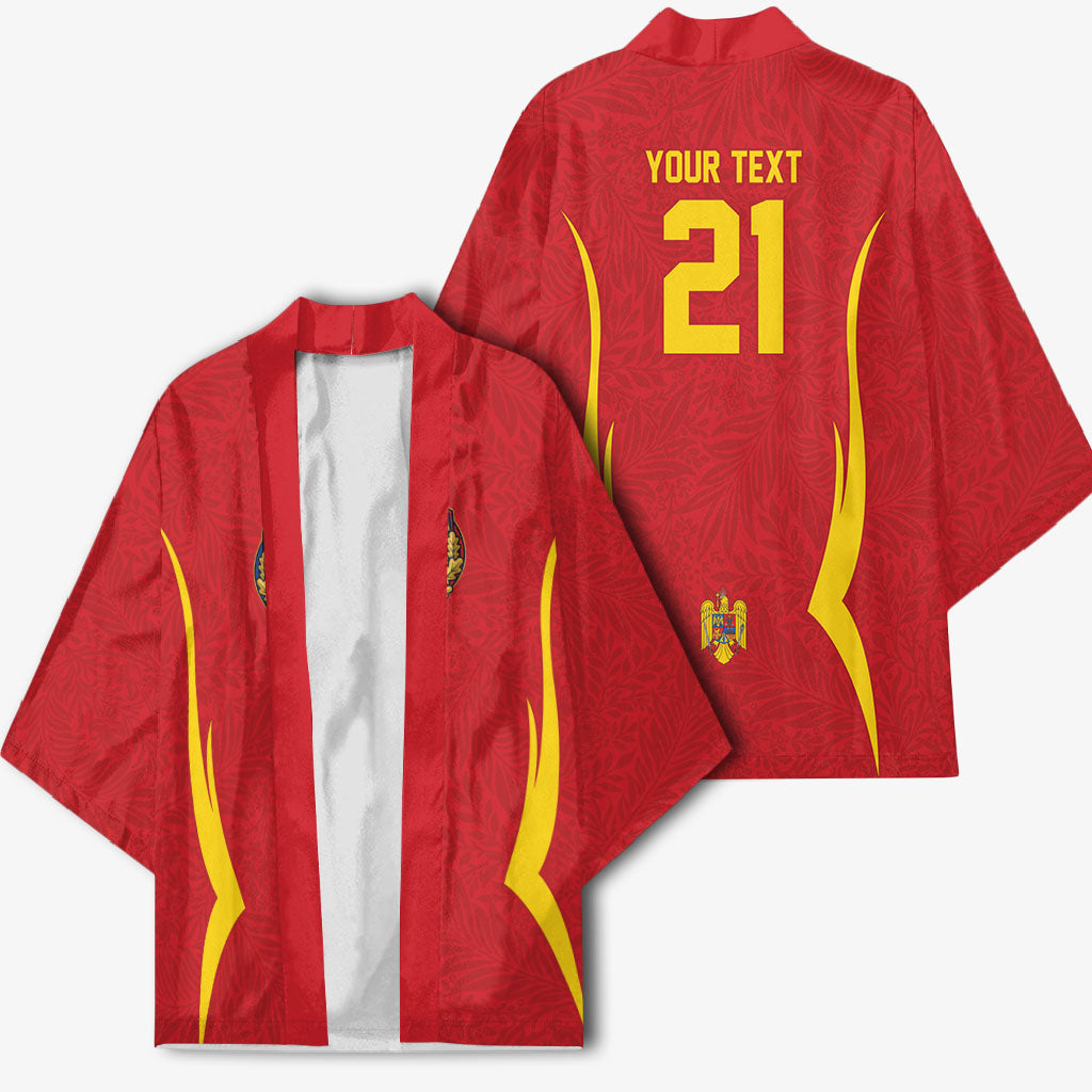 2026 Rugby Nations Series Custom Romania Kimono Stejarii Oaks Carpathian Pattern