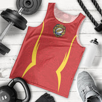 2026 Rugby Nations Series Custom Romania Men Tank Top Stejarii Oaks Carpathian Pattern