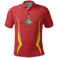 2026 Rugby Nations Series Custom Romania Polo Shirt Stejarii Oaks Carpathian Pattern