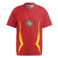 2026 Rugby Nations Series Custom Romania Rugby Jersey Stejarii Oaks Carpathian Pattern