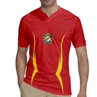 2026 Rugby Nations Series Custom Romania Rugby Jersey Stejarii Oaks Carpathian Pattern