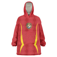 2026 Rugby Nations Series Custom Romania Wearable Blanket Hoodie Stejarii Oaks Carpathian Pattern