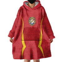 2026 Rugby Nations Series Custom Romania Wearable Blanket Hoodie Stejarii Oaks Carpathian Pattern