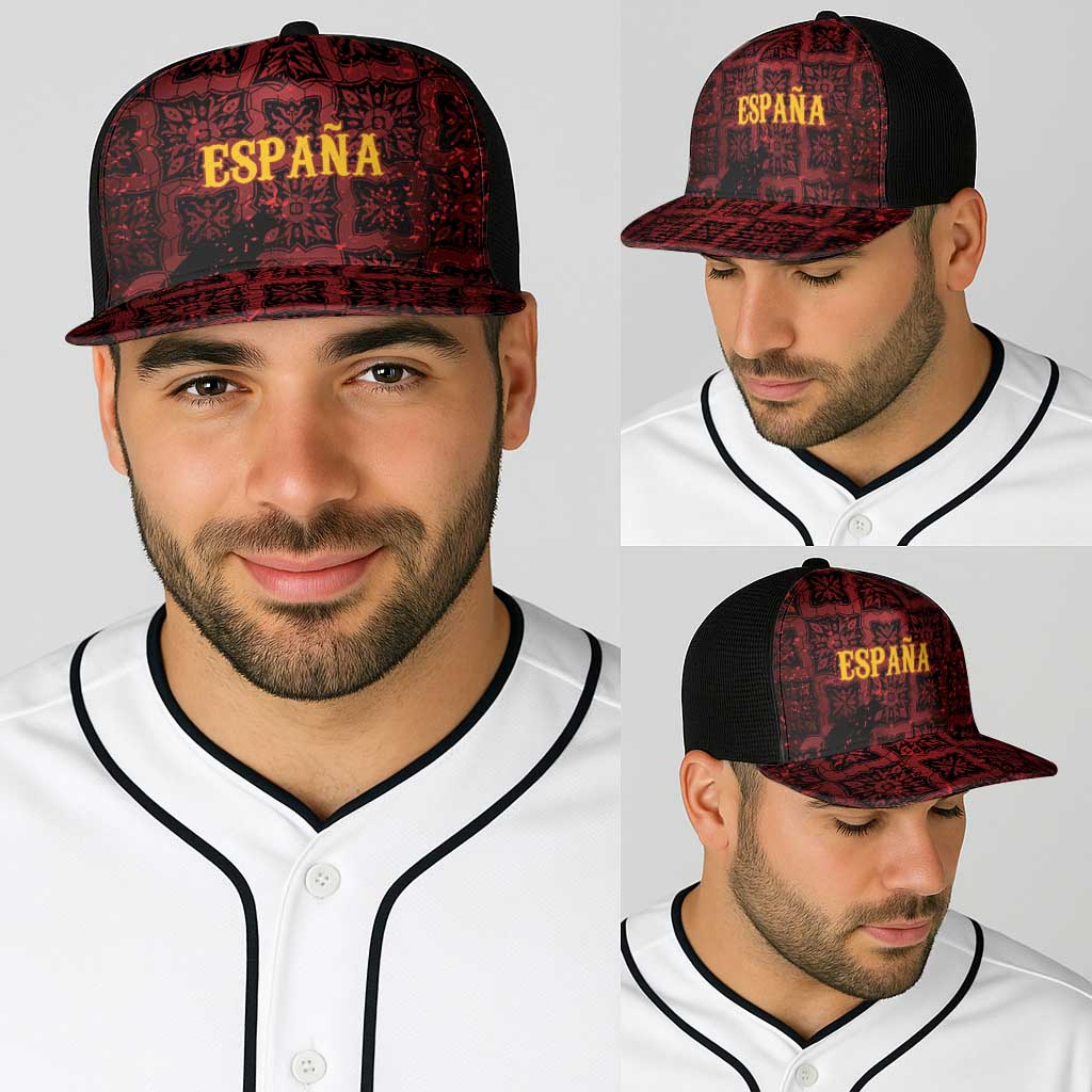 2026 Rugby Nations Series Spain Baseball Net Cap Los Leones Iberian XV Heritage