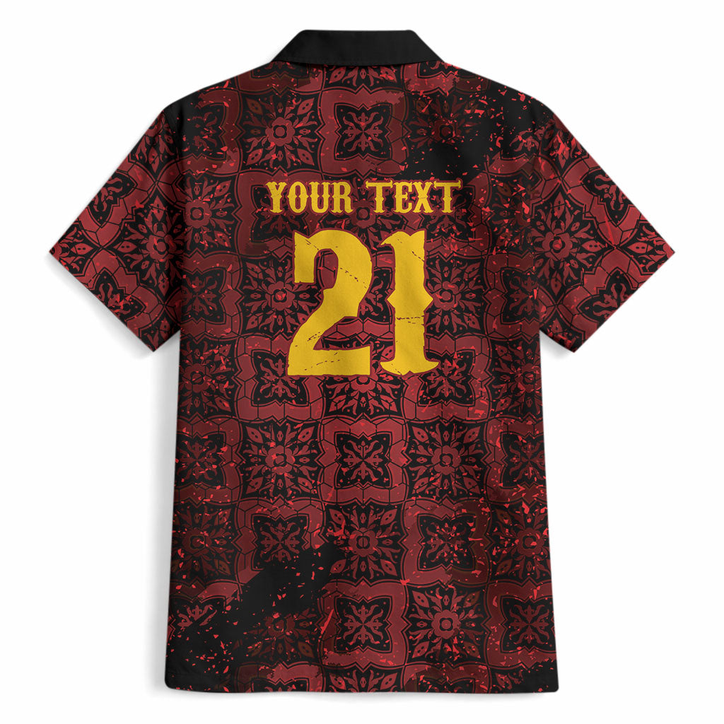 2026 Rugby Nations Series Custom Spain Hawaiian Shirt Los Leones Iberian XV Heritage