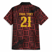 2026 Rugby Nations Series Custom Spain Hawaiian Shirt Los Leones Iberian XV Heritage