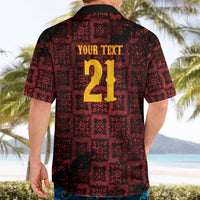 2026 Rugby Nations Series Custom Spain Hawaiian Shirt Los Leones Iberian XV Heritage