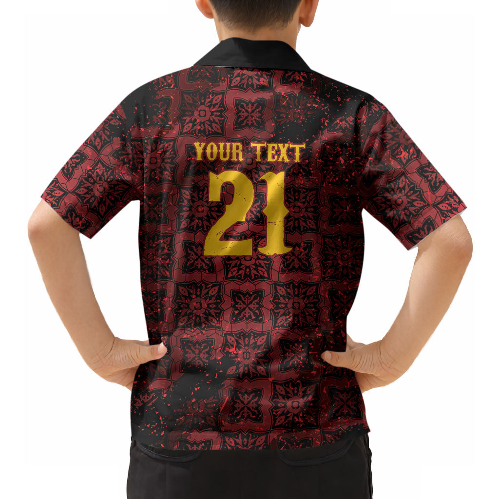 2026 Rugby Nations Series Custom Spain Hawaiian Shirt Los Leones Iberian XV Heritage