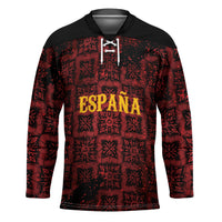 2026 Rugby Nations Series Custom Spain Hockey Jersey Los Leones Iberian XV Heritage