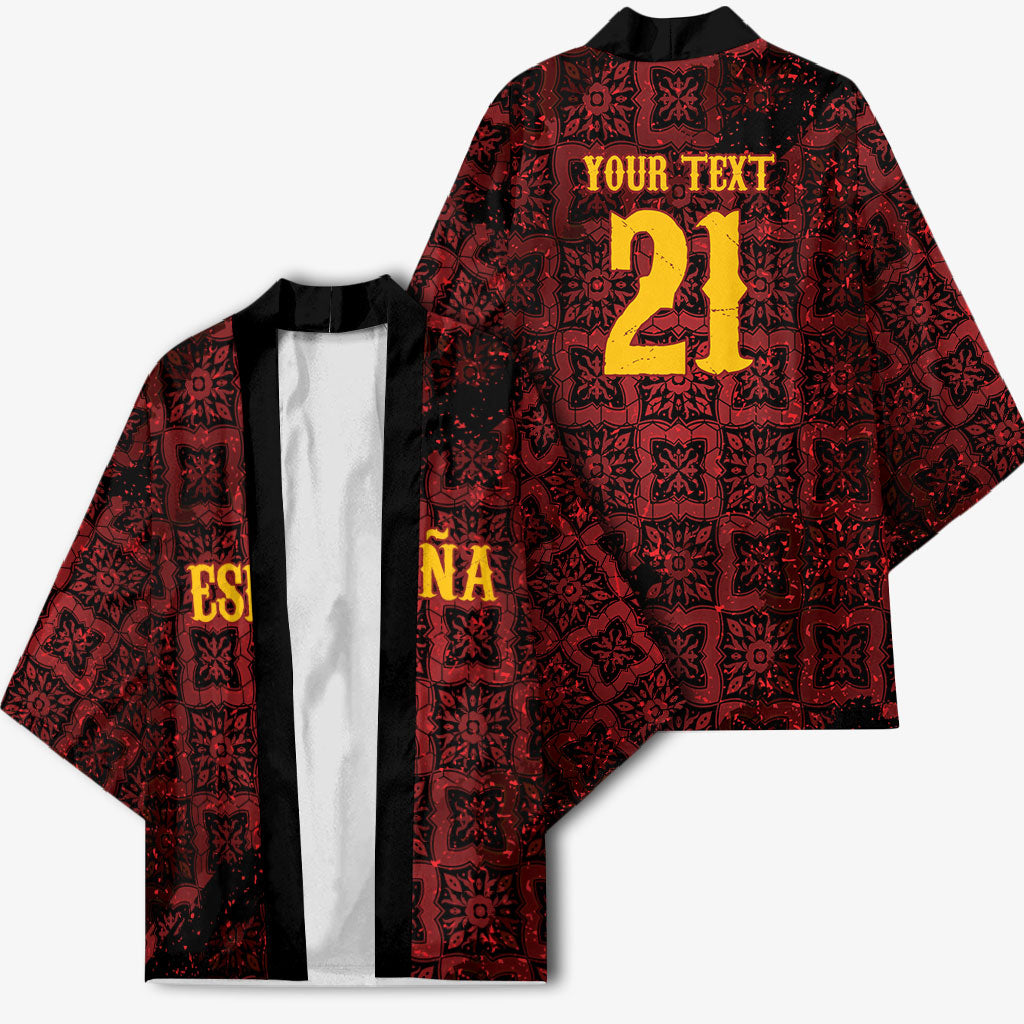 2026 Rugby Nations Series Custom Spain Kimono Los Leones Iberian XV Heritage