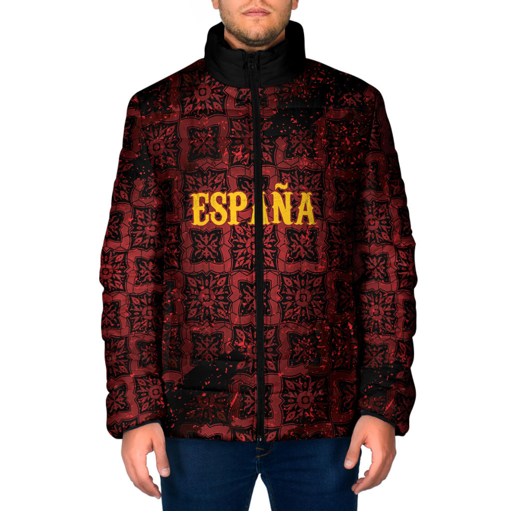 2026 Rugby Nations Series Custom Spain Padded Jacket Los Leones Iberian XV Heritage