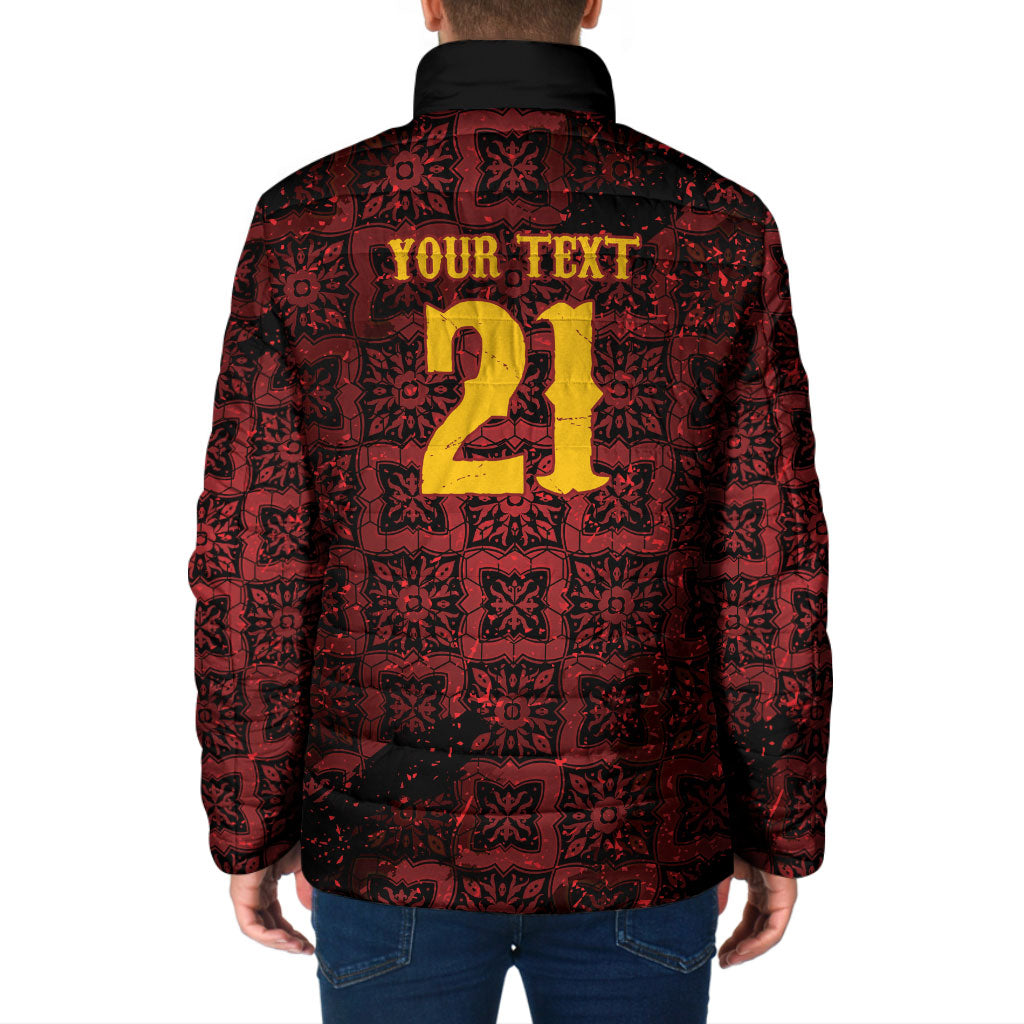 2026 Rugby Nations Series Custom Spain Padded Jacket Los Leones Iberian XV Heritage