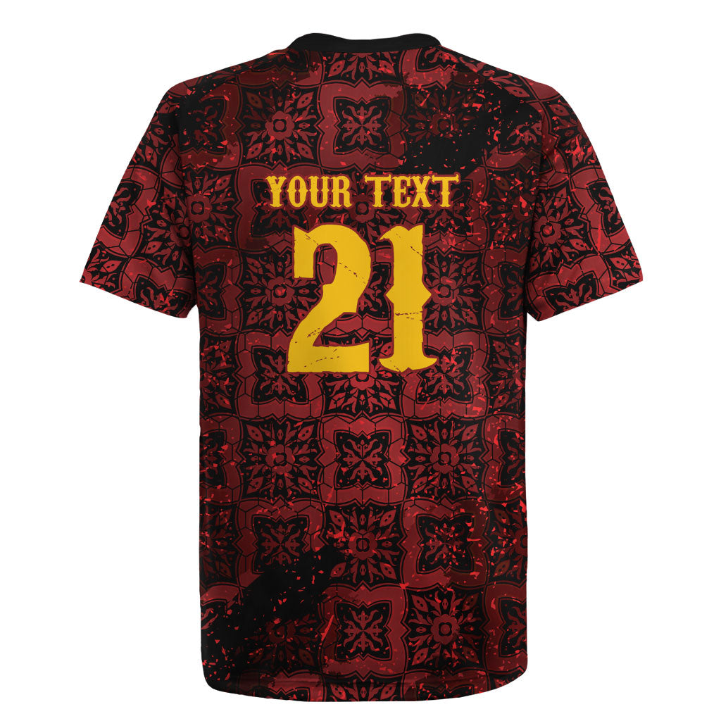 2026 Rugby Nations Series Custom Spain Rugby Jersey Los Leones Iberian XV Heritage