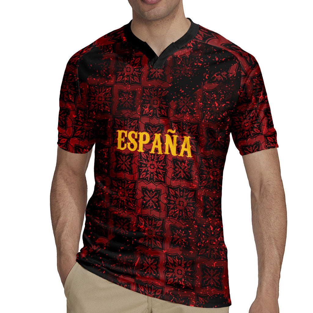 2026 Rugby Nations Series Custom Spain Rugby Jersey Los Leones Iberian XV Heritage