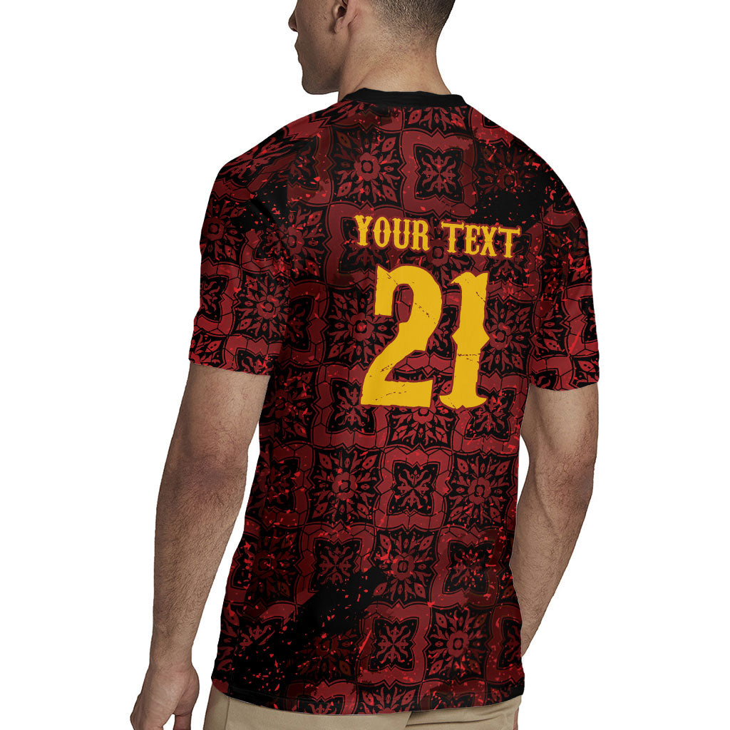2026 Rugby Nations Series Custom Spain Rugby Jersey Los Leones Iberian XV Heritage