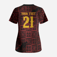 2026 Rugby Nations Series Custom Spain Scrub Top Los Leones Iberian XV Heritage