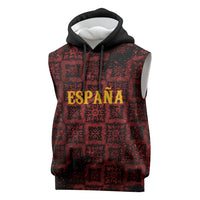 2026 Rugby Nations Series Custom Spain Sleeveless Hoodie Los Leones Iberian XV Heritage