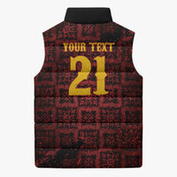 2026 Rugby Nations Series Custom Spain Sleeveless Puffer Jacket Los Leones Iberian XV Heritage