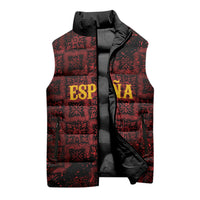 2026 Rugby Nations Series Custom Spain Sleeveless Puffer Jacket Los Leones Iberian XV Heritage