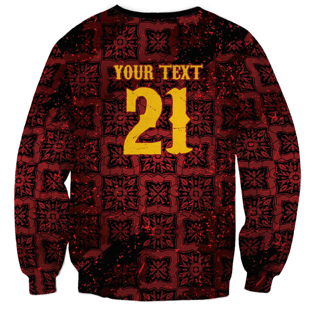 2026 Rugby Nations Series Custom Spain Sweatshirt Los Leones Iberian XV Heritage