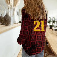 2026 Rugby Nations Series Custom Spain Women Casual Shirt Los Leones Iberian XV Heritage