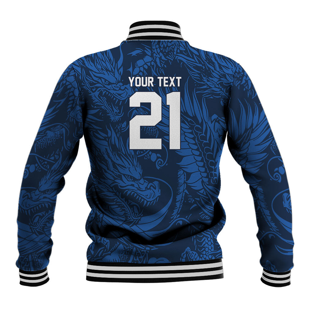 2026 Rugby Nations Series Custom Hong Kong Baseball Jacket Dragon Of The East Style