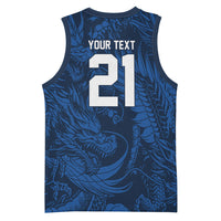 2026 Rugby Nations Series Custom Hong Kong Basketball Jersey Dragon Of The East Style