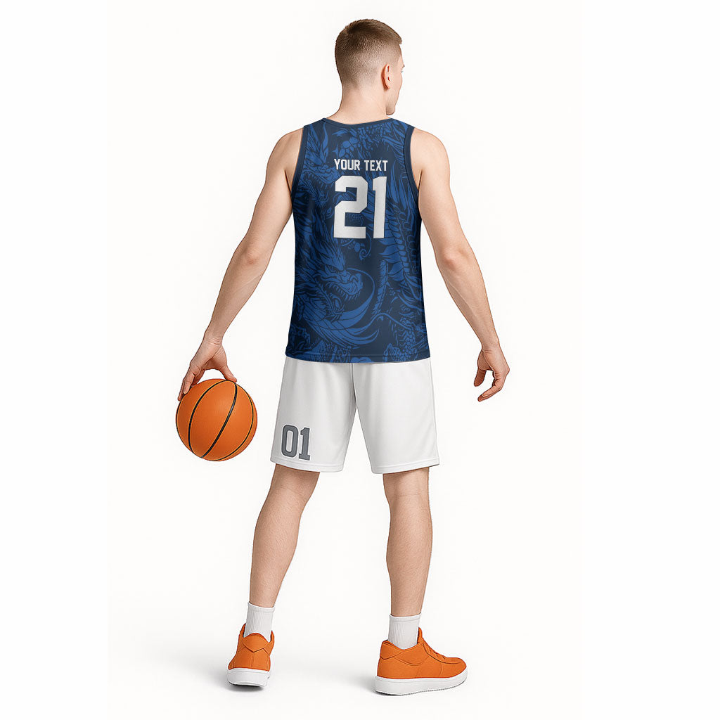 2026 Rugby Nations Series Custom Hong Kong Basketball Jersey Dragon Of The East Style