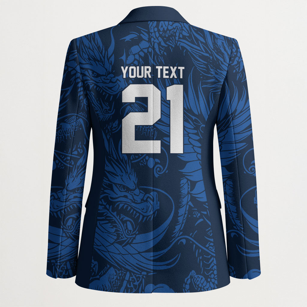 2026 Rugby Nations Series Custom Hong Kong Blazer Dragon Of The East Style