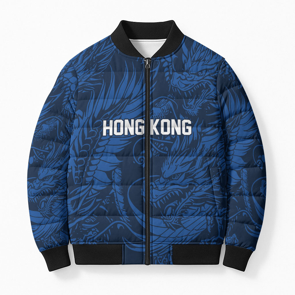 2026 Rugby Nations Series Custom Hong Kong Bomber Puffer Jacket Dragon Of The East Style