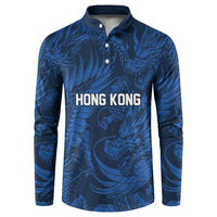 2026 Rugby Nations Series Custom Hong Kong Button Sweatshirt Dragon Of The East Style
