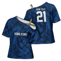2026 Rugby Nations Series Custom Hong Kong Cross Shoulder Shirt Dragon Of The East Style