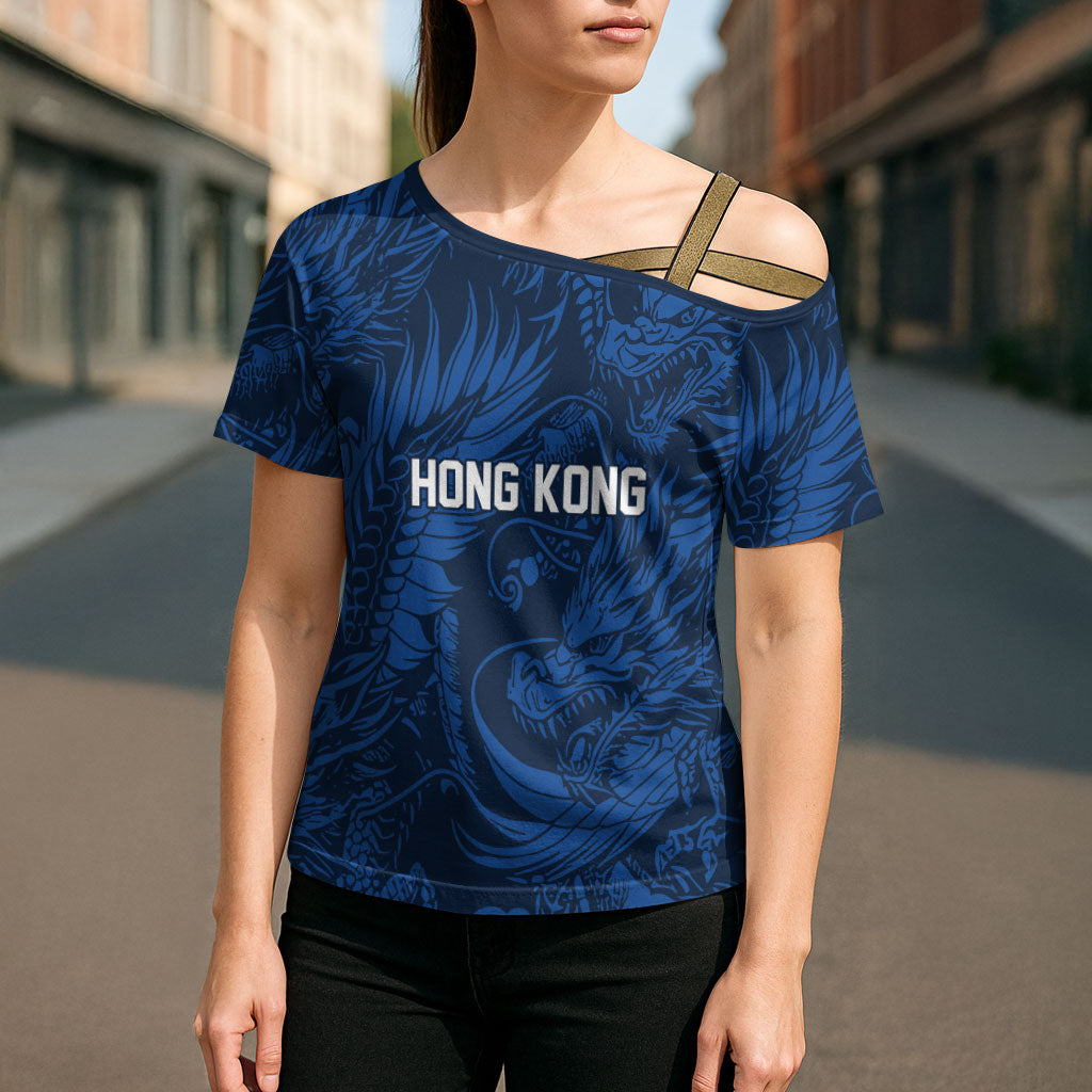 2026 Rugby Nations Series Custom Hong Kong Cross Shoulder Shirt Dragon Of The East Style
