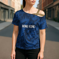 2026 Rugby Nations Series Custom Hong Kong Cross Shoulder Shirt Dragon Of The East Style
