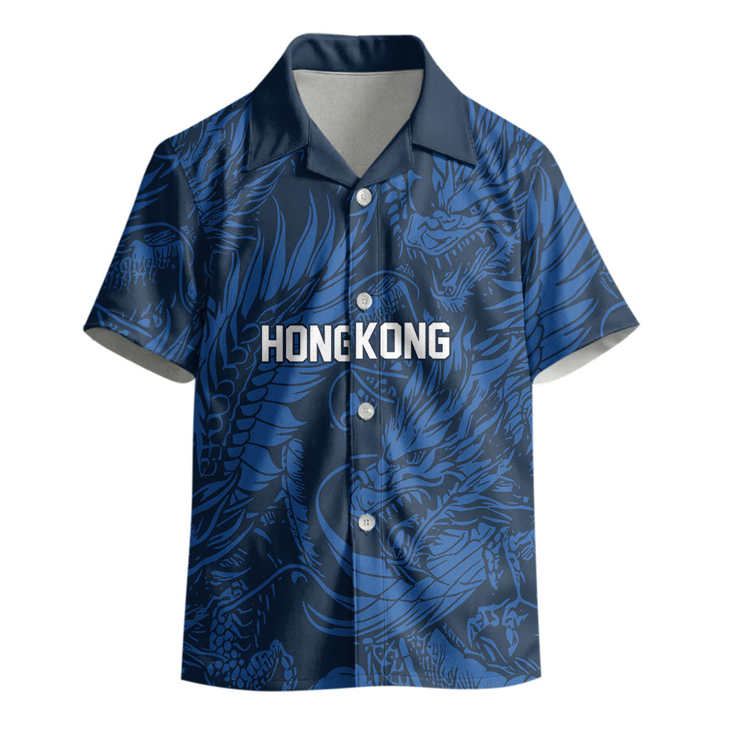 2026 Rugby Nations Series Custom Hong Kong Kid Hawaiian Shirt Dragon Of The East Style