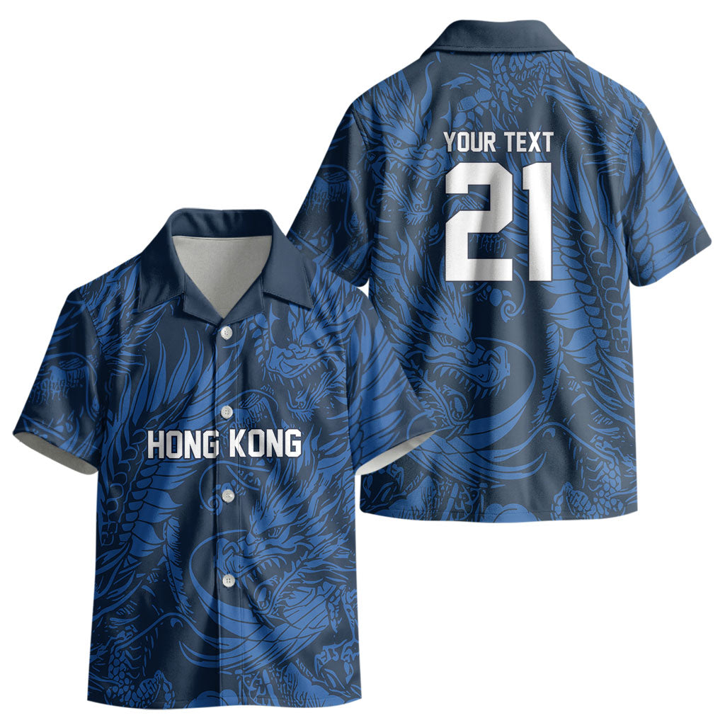 2026 Rugby Nations Series Custom Hong Kong Kid Hawaiian Shirt Dragon Of The East Style