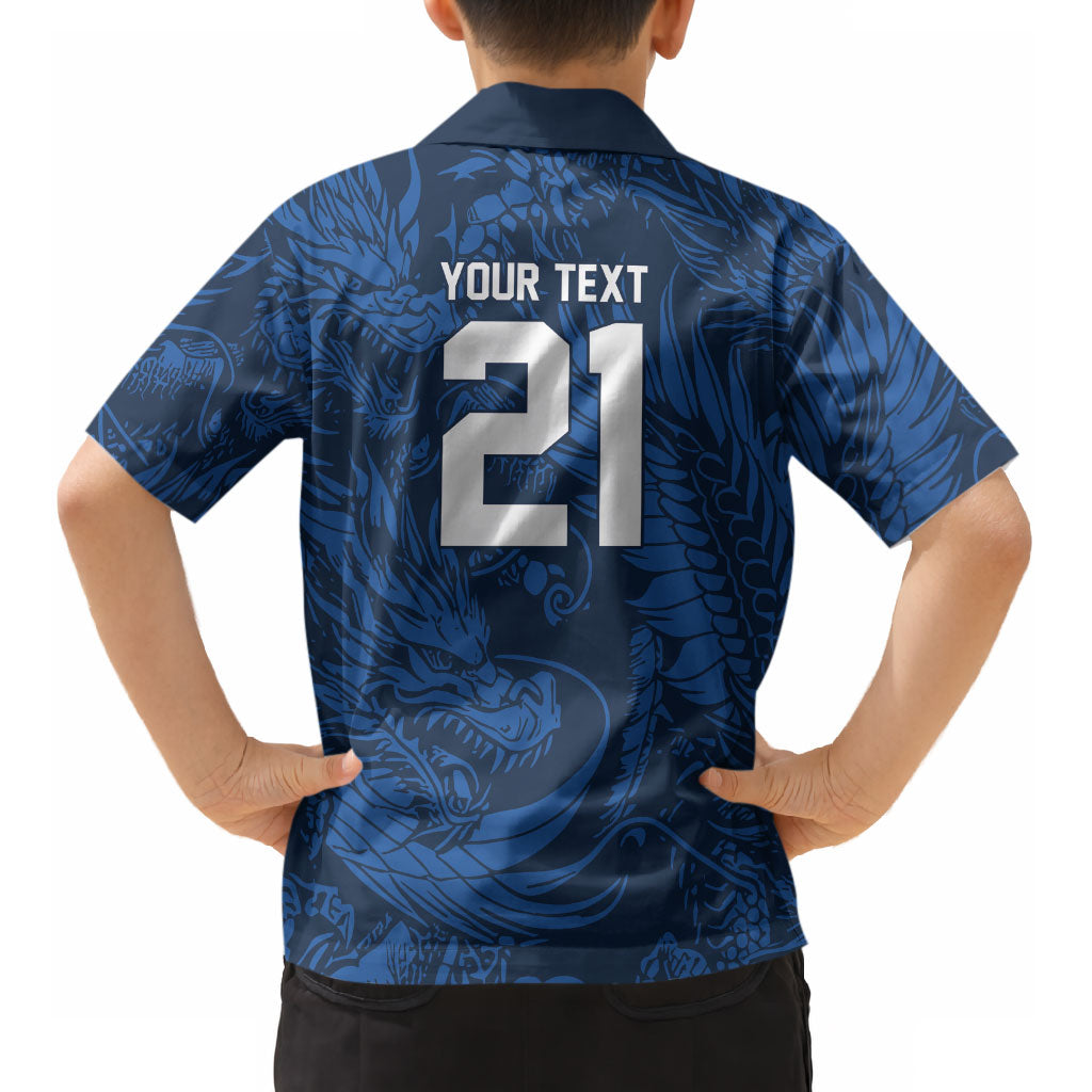 2026 Rugby Nations Series Custom Hong Kong Kid Hawaiian Shirt Dragon Of The East Style