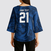 2026 Rugby Nations Series Custom Hong Kong Kimono Sleeve Blouse Dragon Of The East Style