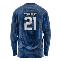 2026 Rugby Nations Series Custom Hong Kong Long Sleeve Shirt Dragon Of The East Style