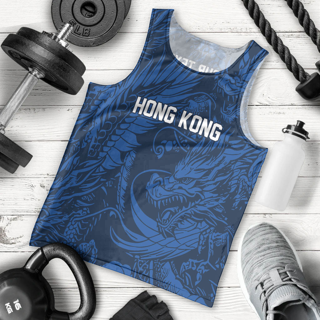 2026 Rugby Nations Series Custom Hong Kong Men Tank Top Dragon Of The East Style