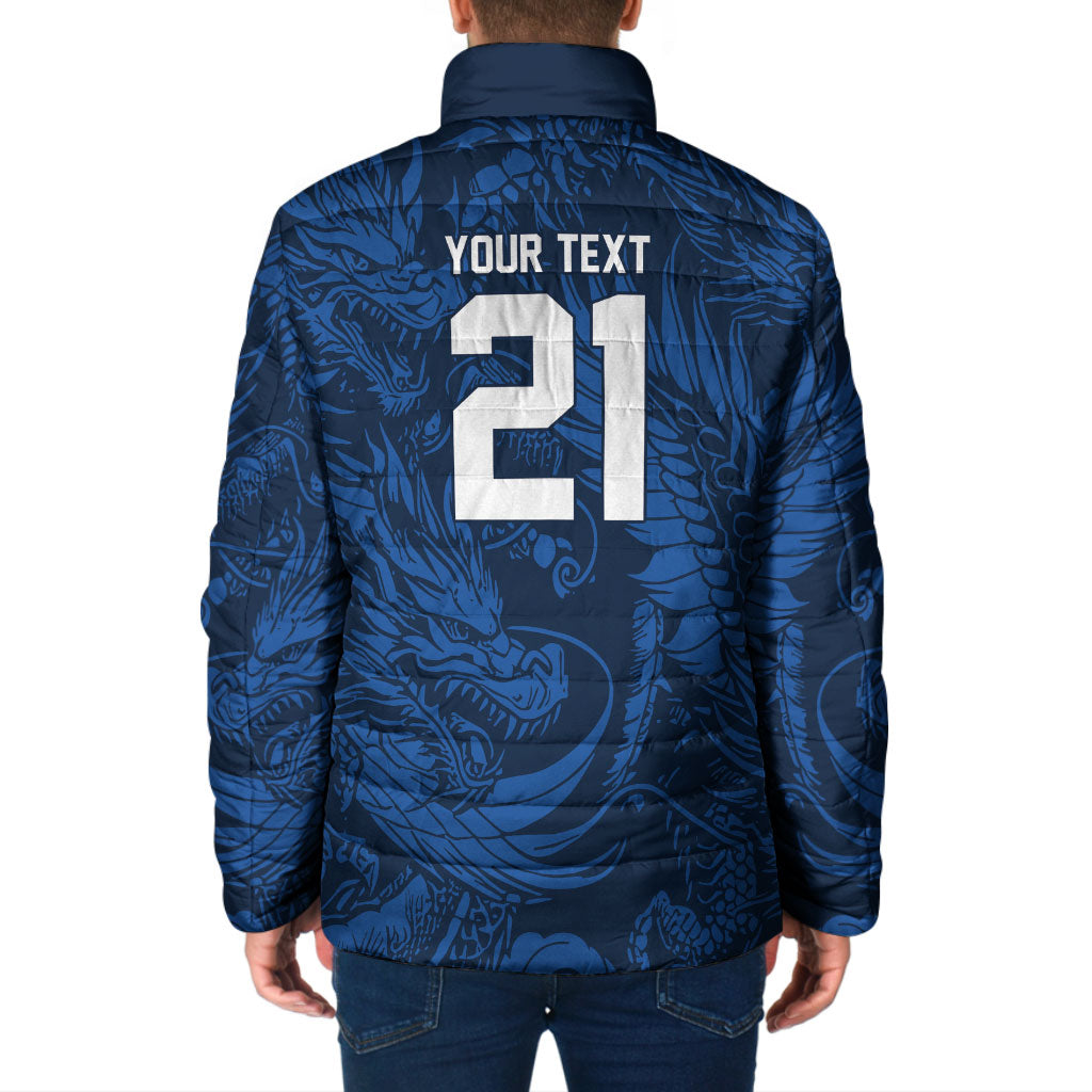 2026 Rugby Nations Series Custom Hong Kong Padded Jacket Dragon Of The East Style